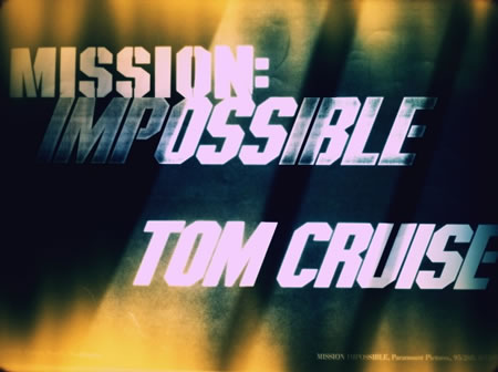 Designing Impossible Missions: Hand-Built Titling Fonts in Movie Brand Identity for Tom Cruise